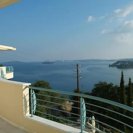 Liberty - Classic Luxury Sea View With Private Pool, Panoramic Views To & Corfu Old Town * קומנון