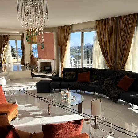 Liberty - Classic Luxury Sea View With Private Pool, Panoramic Views To & Corfu Old Town וילה *